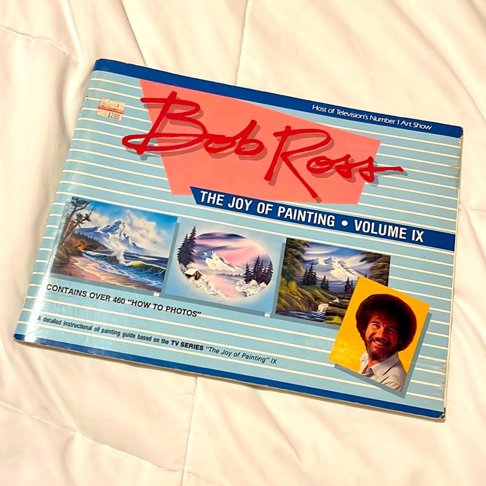 Bob Ross “The Joy of Painting” Book Volume 9